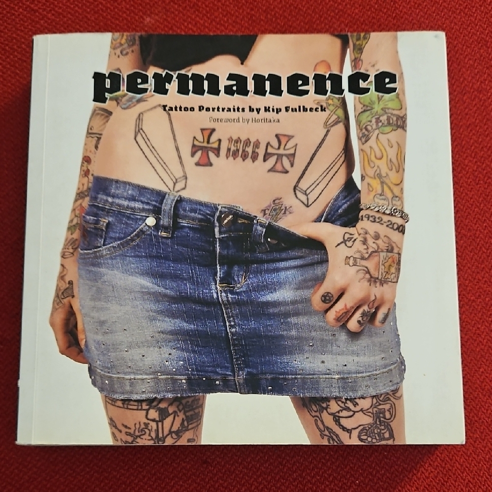 'Permanence' Tattoo Portraits by Kip Fulbeck 2008 Chronicle Books